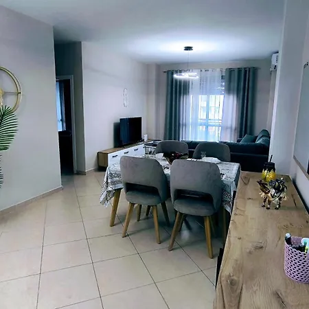 Apartamento 2room 2bath 120mq Park Terrace 250mt Sea Durrës
